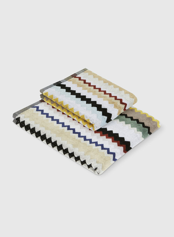 The Curt Cotton 2 Piece Towel Set - MISSONI - 1