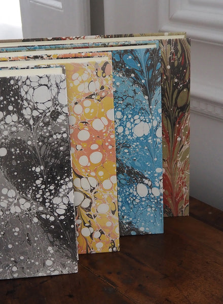 BESPOKE MARBLED PHOTO ALBUM - Aquamarine and Khaki - 2