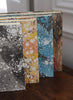 BESPOKE MARBLED PHOTO ALBUM - Khaki and Yellow - 4