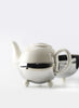 MARIAGE FRÈRES - ART DÉCO 1930 LARGE WHITE TEAPOT WITH MARCO POLO TEA - 2