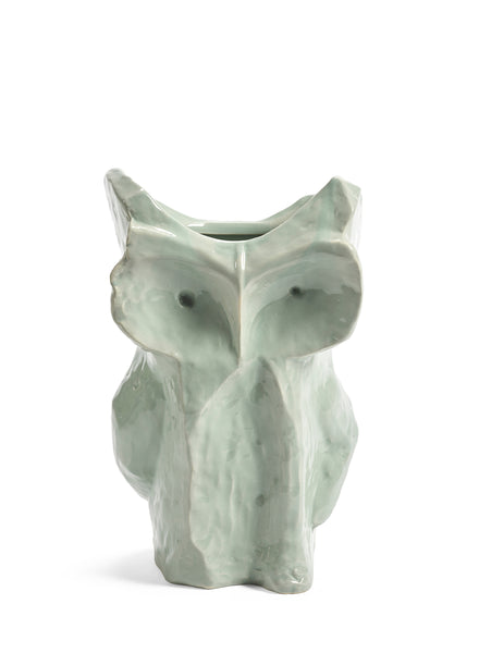 MARNI - LARGE LIGHT BLUE OWL VASE - 1