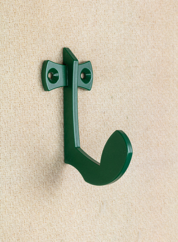 MARTINO GAMPER - Green Powder Coated Steel Hook B - 1