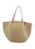 JANE CARR - MIFUKO - Kiondo Brown Basket Bag - front