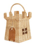 Natural Rattan Castle Bag - side