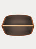 OSCAR MASCHERA - Gino Large Leather Desk Tidy - 30 x 19 x 12cm - Col. Elm / Khaki - Above