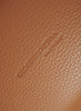 OSCAR MASCHERA - Gino Small Leather Desk Tidy - Elm / Dark Brown - Detail 
