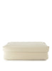 OSCAR MASCHERA - Large Ivory Rectangular Leather Box - 1