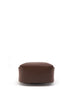 OSCAR MASCHERA - Mascotte Square Leather Box with Lid - 9.5 x 8 x 5cm - Col. Castagna - Front