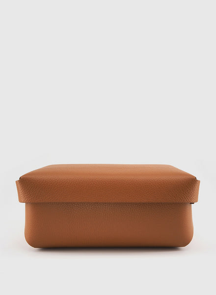 OSCAR MASCHERA - Medium Rectangular Box - Col. Sole / Khaki - Lead Image