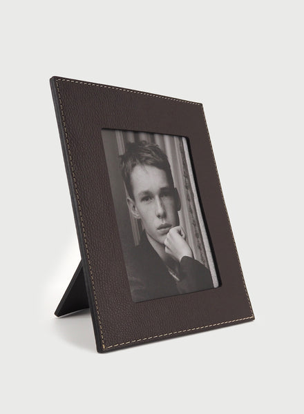 OSCAR MASCHERA - Punti Large Picture Frame - 22 x 26cm - Col. D.Brown - Front