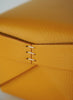 Oscar Maschera - Medium Ochre and Khaki Rectangular Leather Box - 2