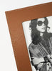 Oscar Maschera - Punti Large Brown Leather Photo Frame - 2