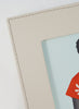 Oscar Maschera - Punti Large White Leather Photo Frame - 4