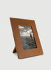 Oscar Maschera - Punti Brown Leather Photo Frame - 1
