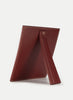 Oscar Maschera - Punti Dark Red Leather Photo Frame - 2