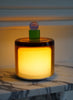 PAOLA PETROBELLI - HAND BLOWN GLASS LAMP IN AMBER, GREEN, LILAC - Lifestyle 3