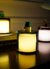 PAOLA PETROBELLI - HAND BLOWN GLASS LAMP IN BLUE, AMBER - Lifeestyle 4
