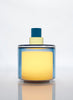 PAOLA PETROBELLI - HAND BLOWN GLASS LAMP IN BLUE, AMBER - Light On
