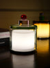 PAOLA PETROBELLI - HAND BLOWN GLASS LAMP IN GREEN, PINK AND RED - Lifestyle 5