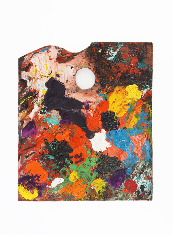 Antique Painter's Palette 5 - Front
