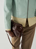 REJINA PYO - Camila Crossbody Tote Leather Pecan - Model 