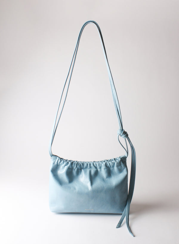 REJINA PYO - Camila Crossbody Tote Leather Sky - Front 