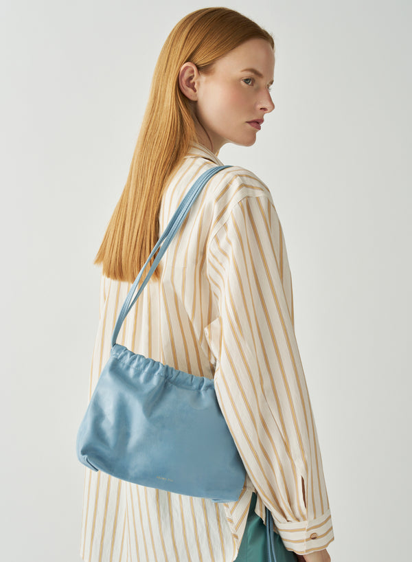 REJINA PYO - Camila Crossbody Tote Leather Sky - Model 