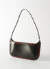 REJINA PYO - Cassie Black Leather Brushed Bag - 4