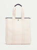 RUE DE VERNEUIL - Traversée Tote - High - Verneuil Canvas - Natural / Black - Front copy