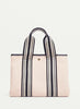 RUE DE VERNEUIL - Traversée Tote -  Medium - Equestrian - Cream / Black - Front 