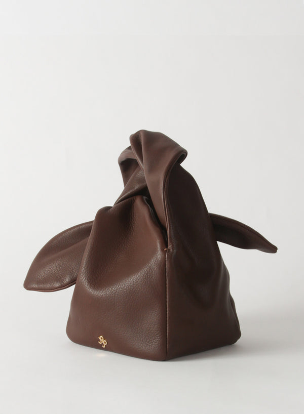Lena Leather Bag, Cappuccino - Rejina Pyo