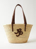 REJINA PYO - Croc Leather Embossed Basket Tote - 1