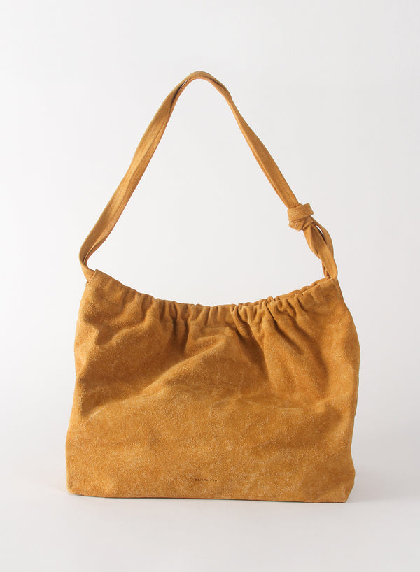 REJINA PYO - Felix Tan Suede Leather Tote - 1