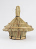 Round Thatched Bird House - back