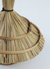 Round Thatched Bird House - close-up