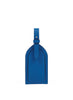 SMYTHSON - Panama Leather Luggage Tag - Cerulean - Back