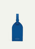 SMYTHSON - Luggage Tag - Panama Leather - Cerulean - Front