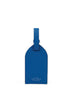 SMYTHSON - Panama Leather Luggage Tag - Cerulean - Front
