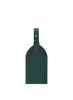SMYTHSON - Panama Leather Luggage Tag - Forest Green - Back