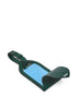 SMYTHSON - Panama Leather Luggage Tag - Forest Green - Open