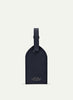 SMYTHSON - Luggage Tag - Panama Leather - Navy - Front