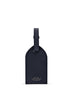 SMYTHSON - Panama Leather Luggage Tag - Navy - Front
