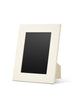 SMYTHSON - Medium Panama Leather Photo Frame - Chalk - Angle