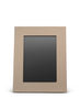 SMYTHSON - Medium Panama Leather Photo Frame - Sandstone - Front