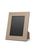 SMYTHSON - Medium Panama Leather Photo Frame - Sandstone - Angle