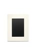 SMYTHSON - Small Panama Leather Photo Frame - Chalk - Front