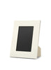 SMYTHSON - Small Panama Leather Photo Frame - Chalk - Angle