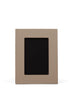 SMYTHSON - Small Panama Leather Photo Frame - Sandstone - Front