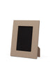 SMYTHSON - Small Panama Leather Photo Frame - Sandstone - Angle