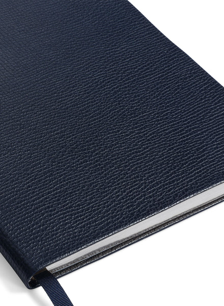 SMYTHSON - Portobello Notebook, Navy - Detail